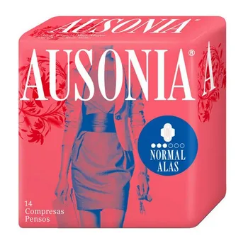 

Normal Sanitary Pads with Wings Ausonia (14 uds)