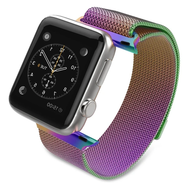 Ремешок Milanese Loop для Apple Watch 42 44 мм(Хамелеон