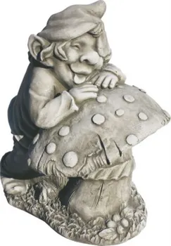 

Decorative figure garden Elf 39cm. Concrete-stone color