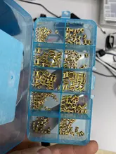 Juego de tuercas de inyección de cobre, M2 x L-3.5, M2.5 x L-3.5, M3 x L-4.2(OD), 200/500 Uds.