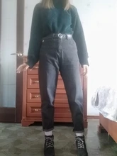 Pantalones vaqueros rectos de 9 puntos para mujer, anchos de Vaqueros cintura alta, de estilo de Hong Kong, longitud de la Torre del Joker, 2021