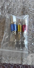 3 uds taladro adaptador taladro de impacto de brocas Bar adaptador de enchufe 1/4, 3/8 tamaño 1/2 vástago hexagonal de cabeza cuadrada de la broca