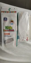 Fit 3-11 años 10 unids/caja paquete Individual de los niños KN95 filtro FFP2 los niños máscara de niño a prueba de niños niña máscara