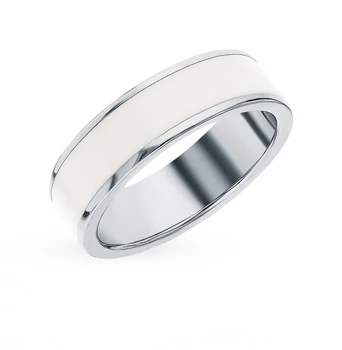 

Silver ring with enamel sunlight sample 925