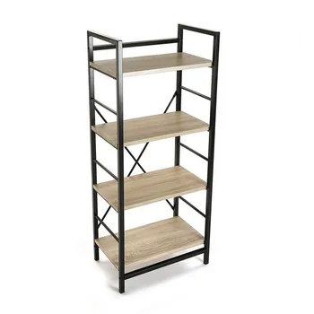 

Shelves MDF Wood/Metal (32 x 120 x 50 cm) industrial