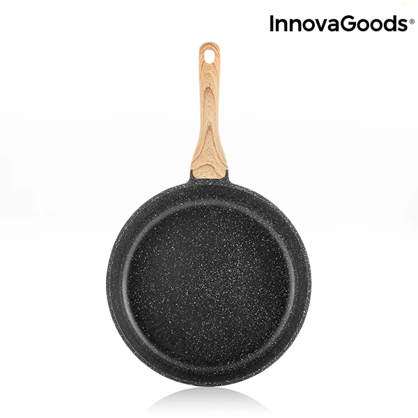 InnovaGoods гранитный эффект Премиум сковорода(24 см