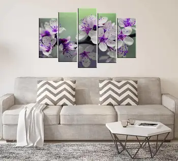 

Flower Themed 5 Piece Mdf Table