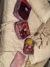 Viajes cubos de embalaje 6 unids/set moda impermeable de gran capacidad bolsos de organización de ropa de almacenamiento paquete hombres Weekender bolsa