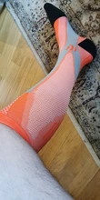 Las mujeres de los hombres de compresión de Running calcetines de gimnasio hasta la rodilla medias de soporte transpirable calcetines deportivos de ciclismo para Socer deporte del baloncesto