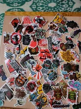 65 Uds Japón Bushidou pegatinas de guerreros para ordenador portátil de PVC pegatinas de grafiti pegatinas para maleta equipaje guitarra coche para los juguetes para los niños F3