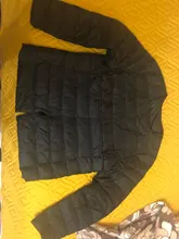 Abrigo de plumón ultraligero para mujer, chaqueta de plumón de pato sin cuello redondo, acolchado, portátil, novedad de invierno 2020