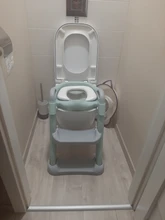 Asiento de inodoro orinal asiento de entrenamiento urinario para niños silla plegable taburete escalera para baño para bebé niño niña seguro orinal