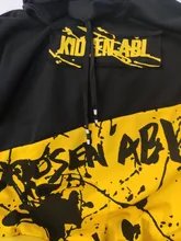 Sudaderas con capucha para hombre, ropa informal japonesa, Top y parte inferior, moda de costura, primavera y verano, novedad de 2021