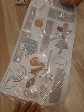 Mural Decals Wallpaper Decor Height-Measure Animal-Trees Nursery Forest Creative Nordic Modern