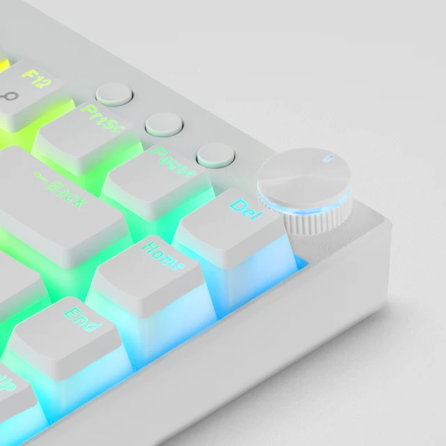 Mars Gaming MKMINI Ultra-compact mechanical Gamer keyboard RGB Flow Gaming  keyboard Outemu Switches black and white Spanish/French/Portuguese language  - AliExpress