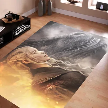 

Game of Thrones Targaryen, Emilia Clarke Patterned Carpet ,Non Slip Floor Carpet,Teen's Carpet,Turkish Rug