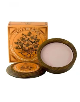 

Geo F. Trumper Almond Hard Shaving Soap Wooden Bowl 80gr