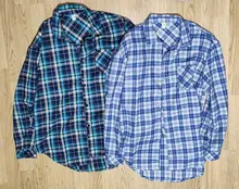 Plaid Shirt Blouse Women Tops Blusas Long-Sleeve Loose Flannel Plus-Size Cotton New-Brand