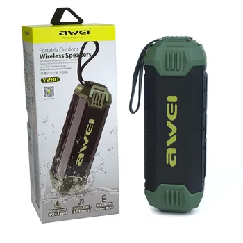 

Awei (Y280) Bluetooth/USB/microSD/C function power bank (green)