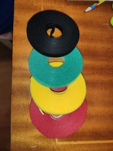 Cable-Tie Fastener-Tape Self-Adhesive Velcros Reusable 10mm 1pcs 5m/Roll Loops Diy-Accessories