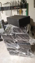 Case Enclosure-Boxes Project-Box Housing-Instrument Home-Supplies Abs-Plastic Black Waterproof