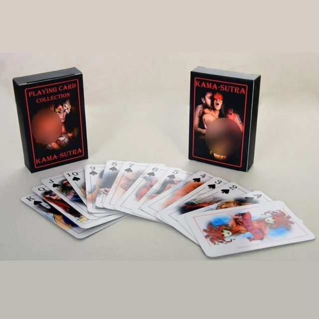 Kamasutra – 54 Cartes De Jeu Imprimées Pour Adultes, Positions Sexuelles,  Images Réelles - Jeu De Cartes - AliExpress