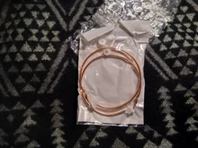 Pendientes grandes con Clip para mujer y niña, pendientes sin perforación de oro rosa hipoalergénicos