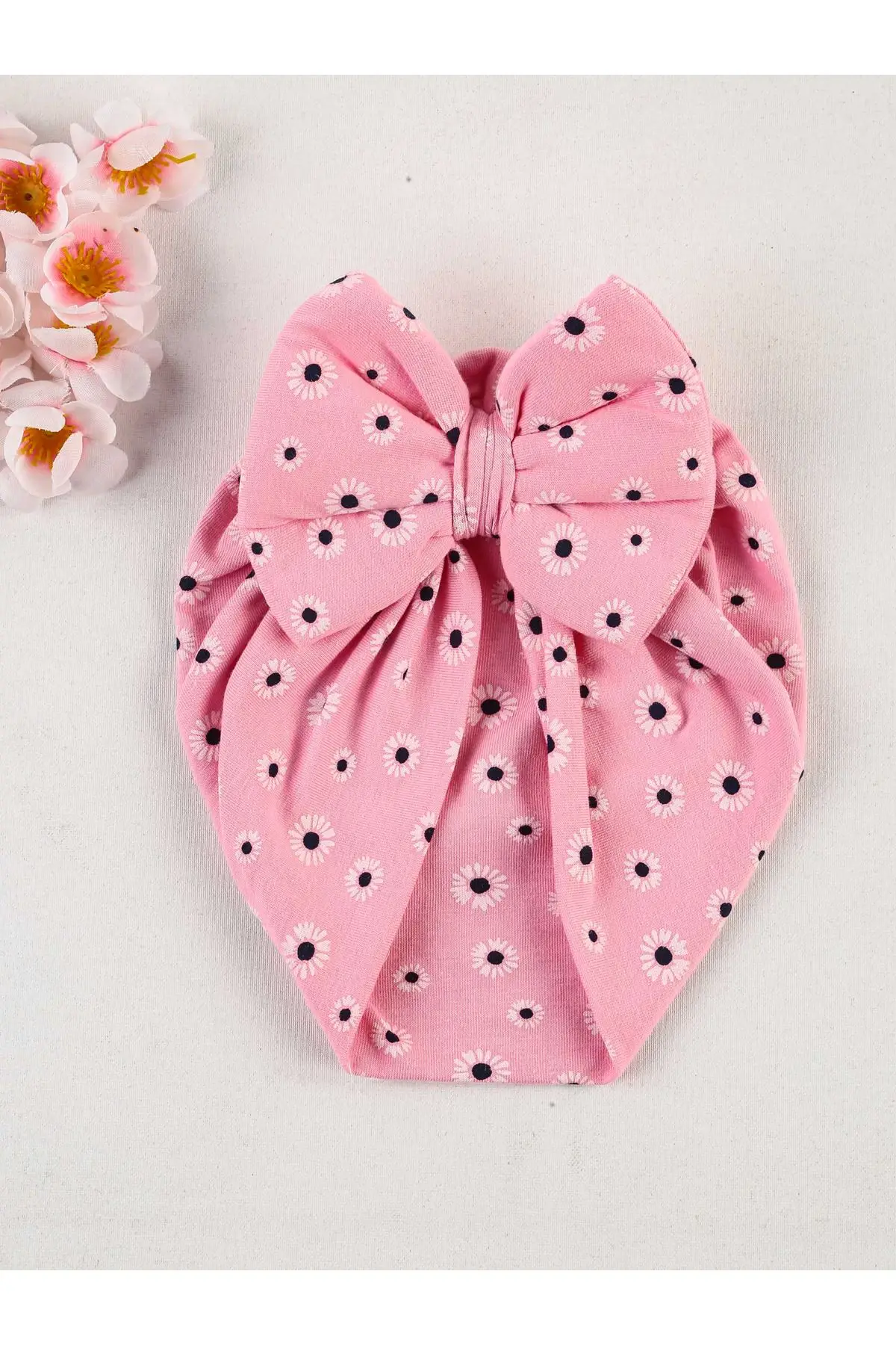 

Pink Bow Girl Baby Bathing Cap