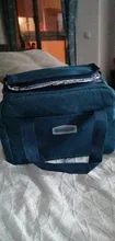 PURDORED-fiambrera grande portátil para mujer, bolsa impermeable para comida, Picnic, fiambrera, aislante, bolsa fresca para comida Bento, 1 ud.