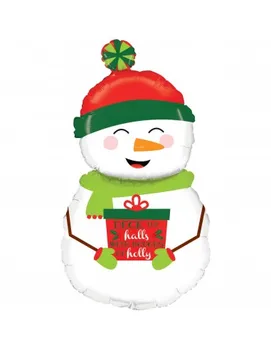 

Balloon Holiday Snowman Shape 102cm