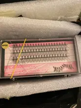 Racimo de pestañas individuales 60 uds, maquillaje profesional, pestañas postizas, extensiones de pestañas