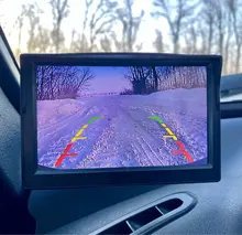 Cámara inalámbrica de visión trasera para coche, con visión nocturna, marco para matrícula de la Unión Europea, resistente al agua