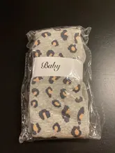 Medias de algodón con estampado de leopardo para niña y niño, medias para niña pequeña, ropa interior para chico 2020