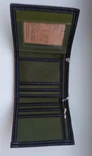 Billeteras de tela de lona para hombre, bolso de mano corto, monedero, monedero, tarjetas, titular de la identificación, regalo de cumpleaños