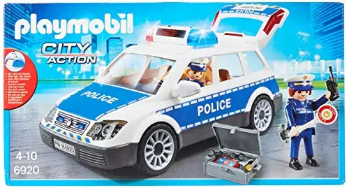 Playmobil 6920 City Action Police Car with Lights and� Sound for sale online 