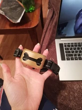 Collar eléctrico antiladridos para entrenamiento de perros, Collar eléctrico recargable, resistente al agua, Control de ladridos, dispositivo para ladridos