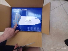 Panadiod-Robot limpiacristales inteligente, limpiador de ventanas con succión potente, anticaídas, Control remoto