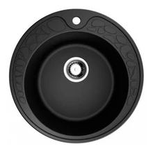 Мойка для кухни Omoikiri Tovada 51-BL Artgranit(Черный)(Искусственный гранит, перелив