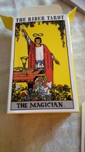 Cartas de tarot rider para adivinación, uso personal, cubierta de tarot, versión completa en inglés, gran oferta