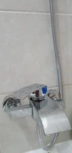 Mixer Tap Faucet Waterfall-Spout Bathroom-Tub Hand-Shower Uythner with Single-Handle
