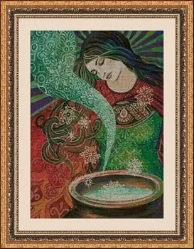 

CROSS STITCH KIT PANDATHREAD RELIGION AND MYTHOLOGY 35001