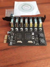 Hub-Adapter Expansion-Card-Adapter Controller Pci-E-Extender 7-Ports External Usb-3.0