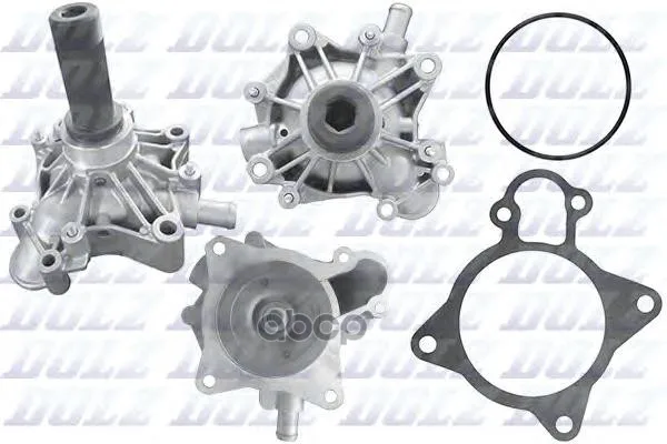 Насос Водяной Iveco Daily Iv 35c14v 3.0 06-11 Dolz арт. I276