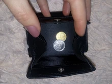 Monederos de cuero genuino para mujer, carteras de piel de vaca, monedero pequeño Rfid, tarjetero, Mini bolsa de dinero, bolso de mano portátil, novedad