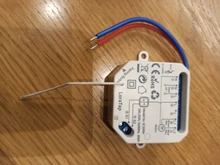 Módulo de relé wifi+RF de enchufe con control remoto para persianas, Módulo de control de persianas y cortinas motorizadas, para Smart Life, Tuya, Alexa y Google Home