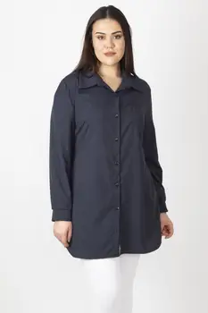 

Sans Textile Women 'S Navy Blue Classic Shirt 65 N16028