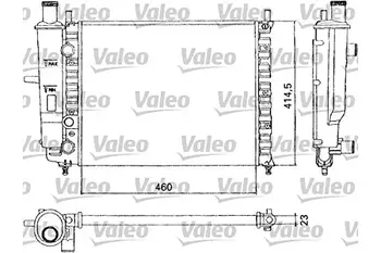 

Radiator FI. Bravo-brava 1.4 12 V731304VALEO