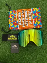 Snowboard Goggles Skiing Eyewear Double-Lens Adult UV400 Anti-Fog Men Women