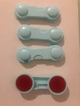 10 unids/lote cerradura de seguridad para armario de niño, cerradura de nevera para puertas de niño, cerradura de cajones, cierre de plástico para armario de seguridad para bebé