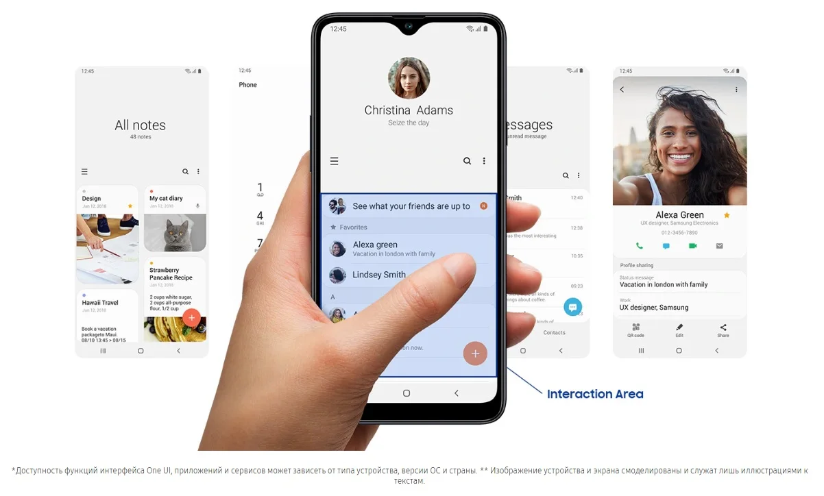 Смартфон Samsung Galaxy A20s, Синий SM-A207FZBDSER